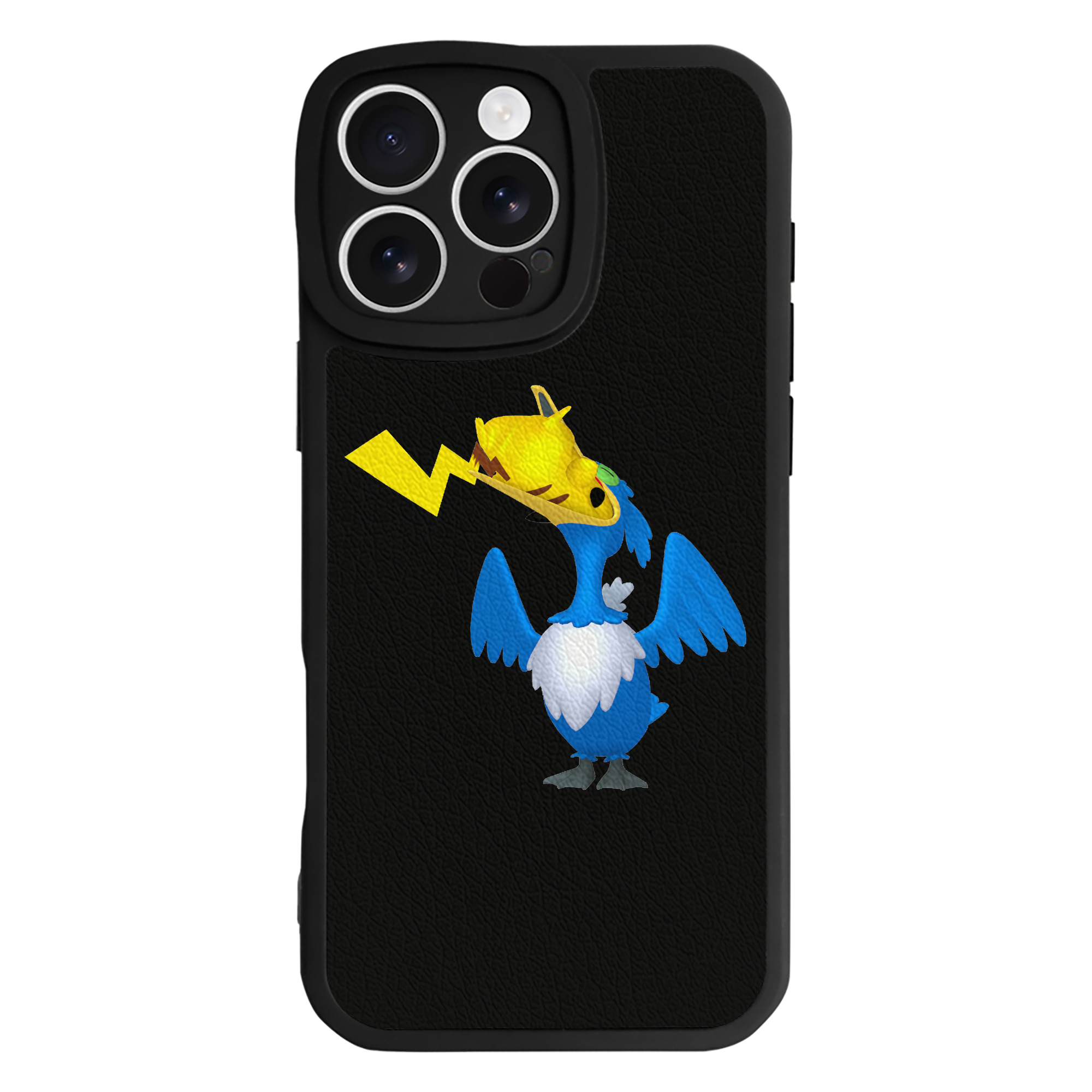（画像用） ポケットモンスター Pokémon 【iPhone 16シリーズ対応】シリコンスマホケース（レザー調） 材質：シリコン